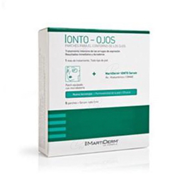 MARTIDERM IONTO-PATCH OJOS + 2 PARCHES 4 SOBRES 4 ML GEL