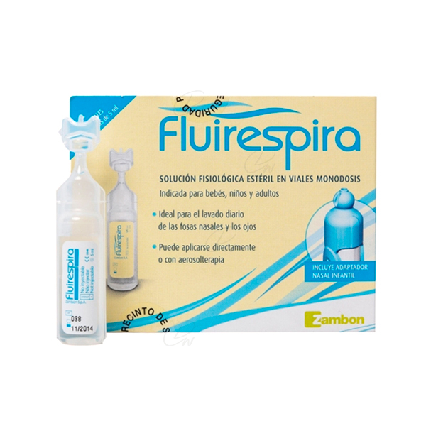 FLUIRESPIRA LIMPIEZA NASAL 30 MONODOSIS 5 ML