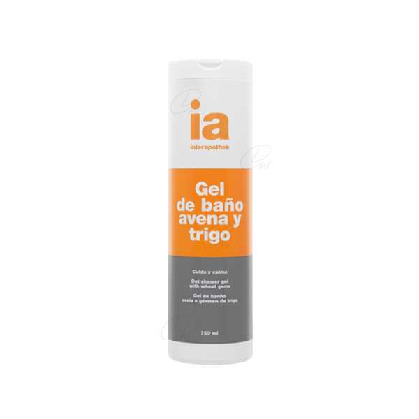 INTERAPOTHEK GEL DE BAÑO AVENA GERMEN DE TRIGO 750 ML
