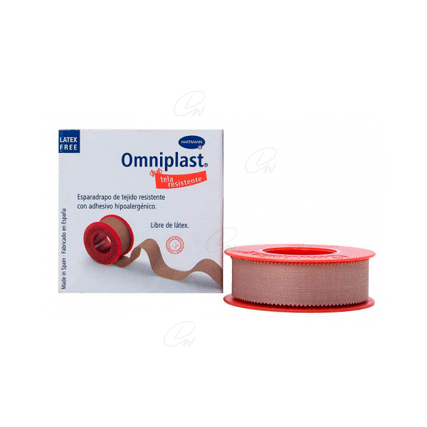 ESPARADRAPO HIPOALERGICO TEJIDO RESISTENTE 5 M X 1,25 CM
