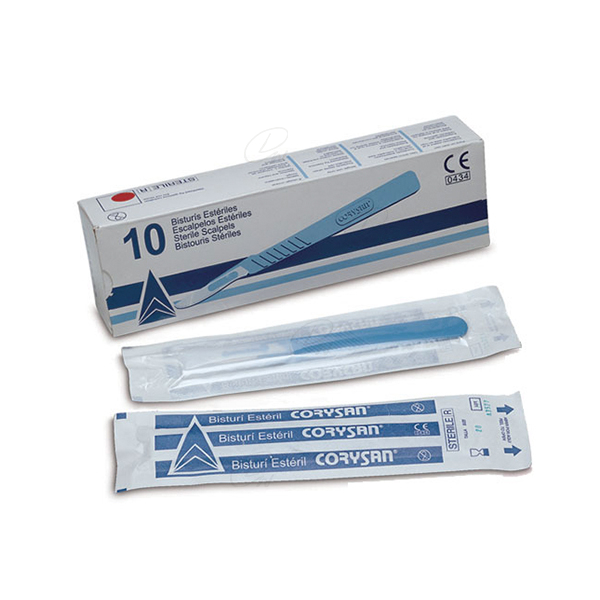 BISTURI COMPLETO ESTERIL N 22