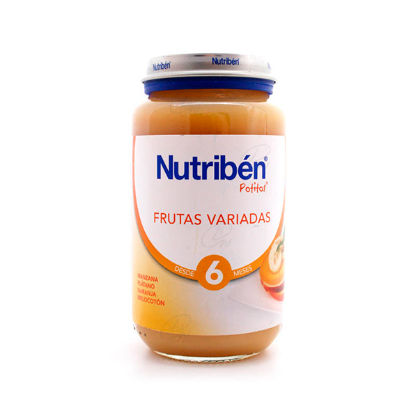 NUTRIBEN FRUTAS VARIADAS POTITO GRANDOTE 250 G