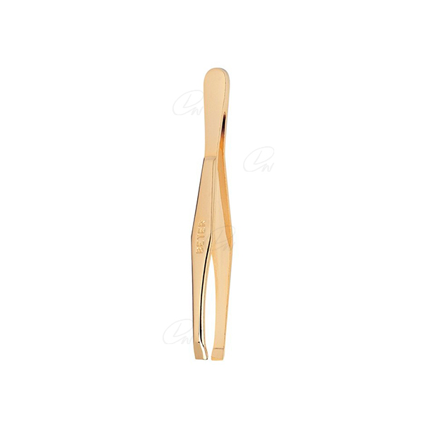 BETER PINZAS DEPILAR  P RECTA 7,5 CM DORADA