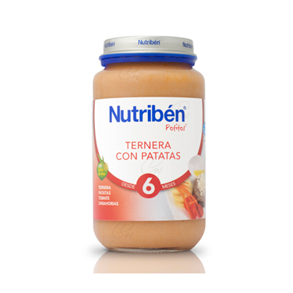NUTRIBEN TERNERA CON PATATAS POTITO GRANDOTE 250 G